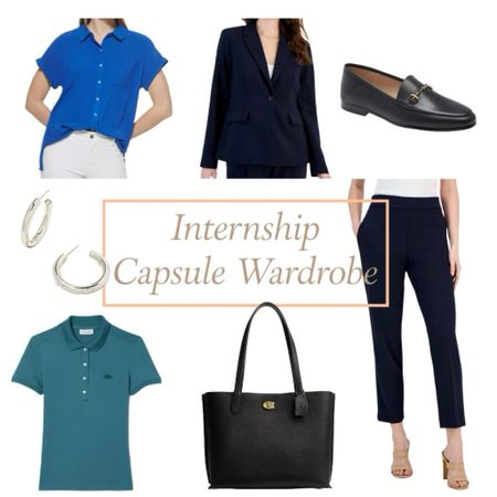 Summer internship capsule wardrobe, also perfect for a new job too 💙💙💙

#LTKStyleTip #LTKWorkwear #LTKItBag