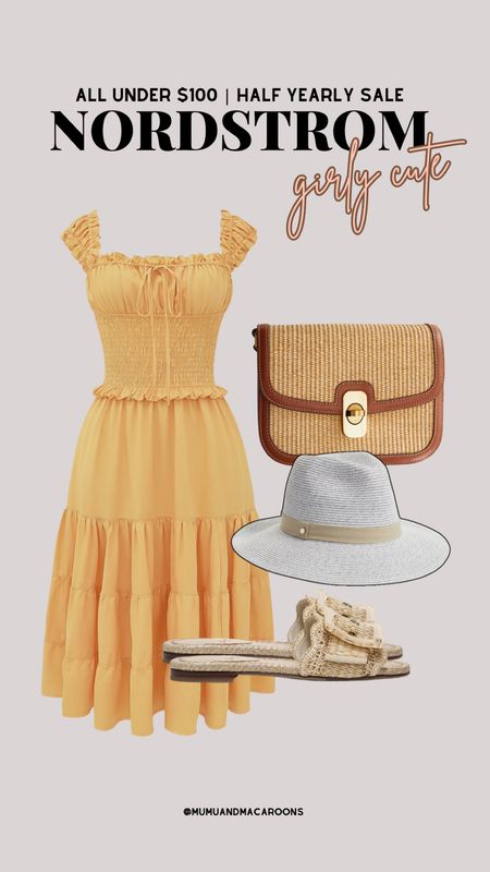 cute girly look for summertime (part of the half yearly sale on nordstrom - up to 40% & some pieces even more on sale) 

#LTKSaleAlert #LTKFindsUnder100 #LTKSeasonal