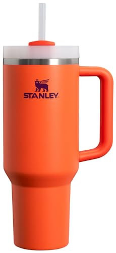 STANLEY Quencher H2.0 Tumbler with Handle and Straw 40 oz | Flowstate 3-Position Lid | Cup Holder Compatible for Travel | Insulated Stainless Steel Cup | BPA-Free | Tigerlily Plum | Amazon (US)