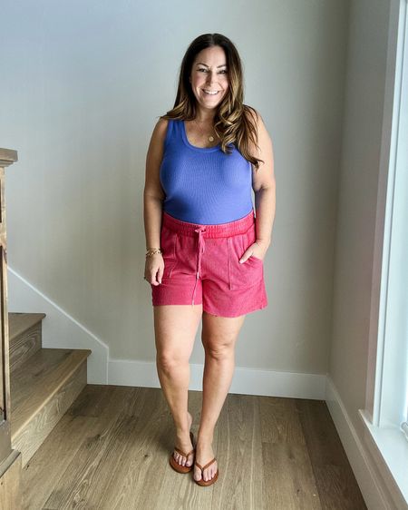 Midsize casual outfit 

Fit tips: tank tts, L // shorts tts, L 

Summer  summer outfit  casual outfit  loungewear  everyday outfit inspo  summer fashion  casual summer look  the recruiter mom  

#LTKSeasonal #LTKMidsize #LTKStyleTip
