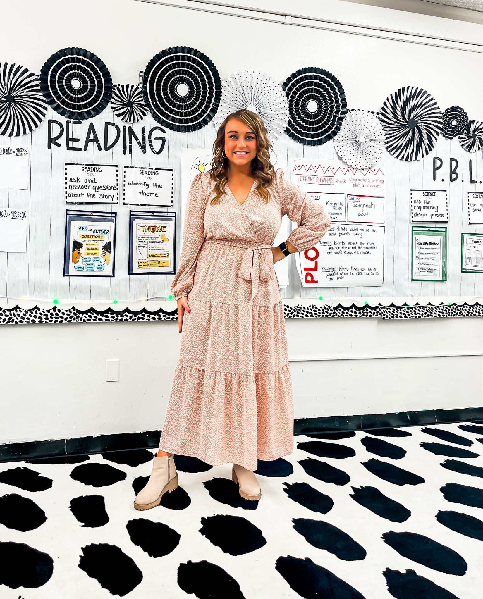 The perfect teacher dress! Comfy and casual! 

#LTKunder50 #LTKworkwear #LTKstyletip