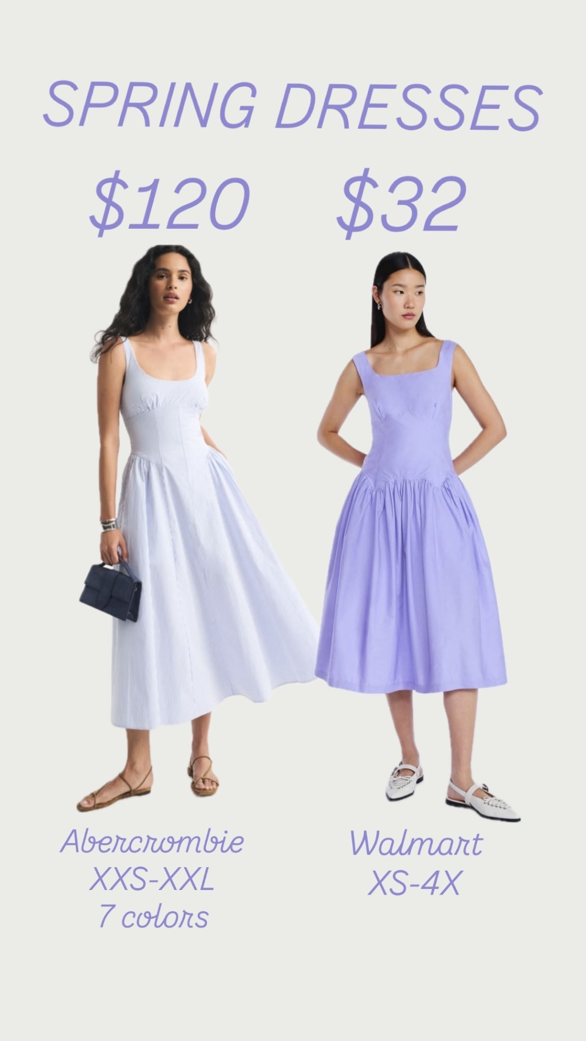 The prettiest spring dresses!💜
.............
Lavender dress purple dress lavender haze spring wedding guest dress easter dress spring dress maxi dress midi dress mini dress Anthropologie dress revolve dress drop waist dress plus size dress striped dreee gingham dress polka dot dress revolve new arrivals braless dress bra free dress spring wedding dress Walmart dress Walmart new arrivals plus size dress under $50 square neck dress smocked dress Aline dress a-line dress summer dress resort wear summer vacation spring break dress church dress Walmart fashion bridal shower dress baby shower dress wedding dress 

#LTKWedding #LTKPlusSize #LTKTall