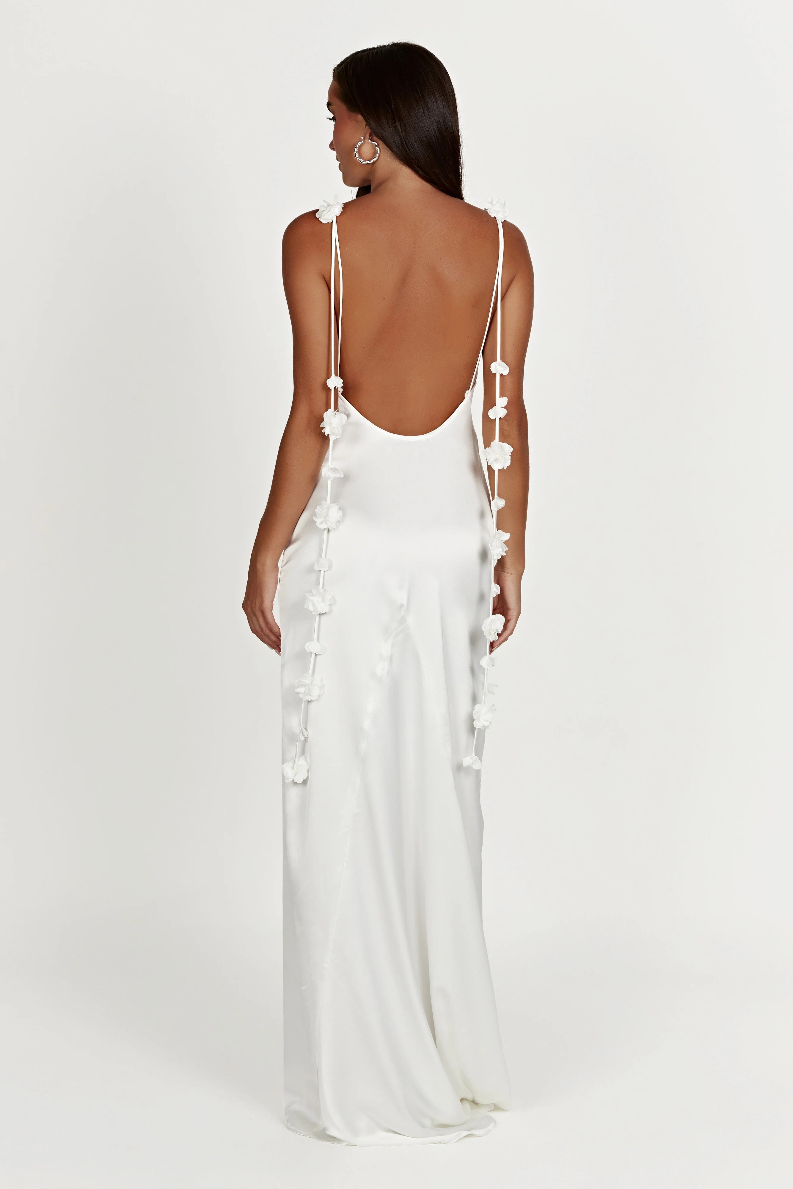 Elenora Rose Gown - White | MESHKI US