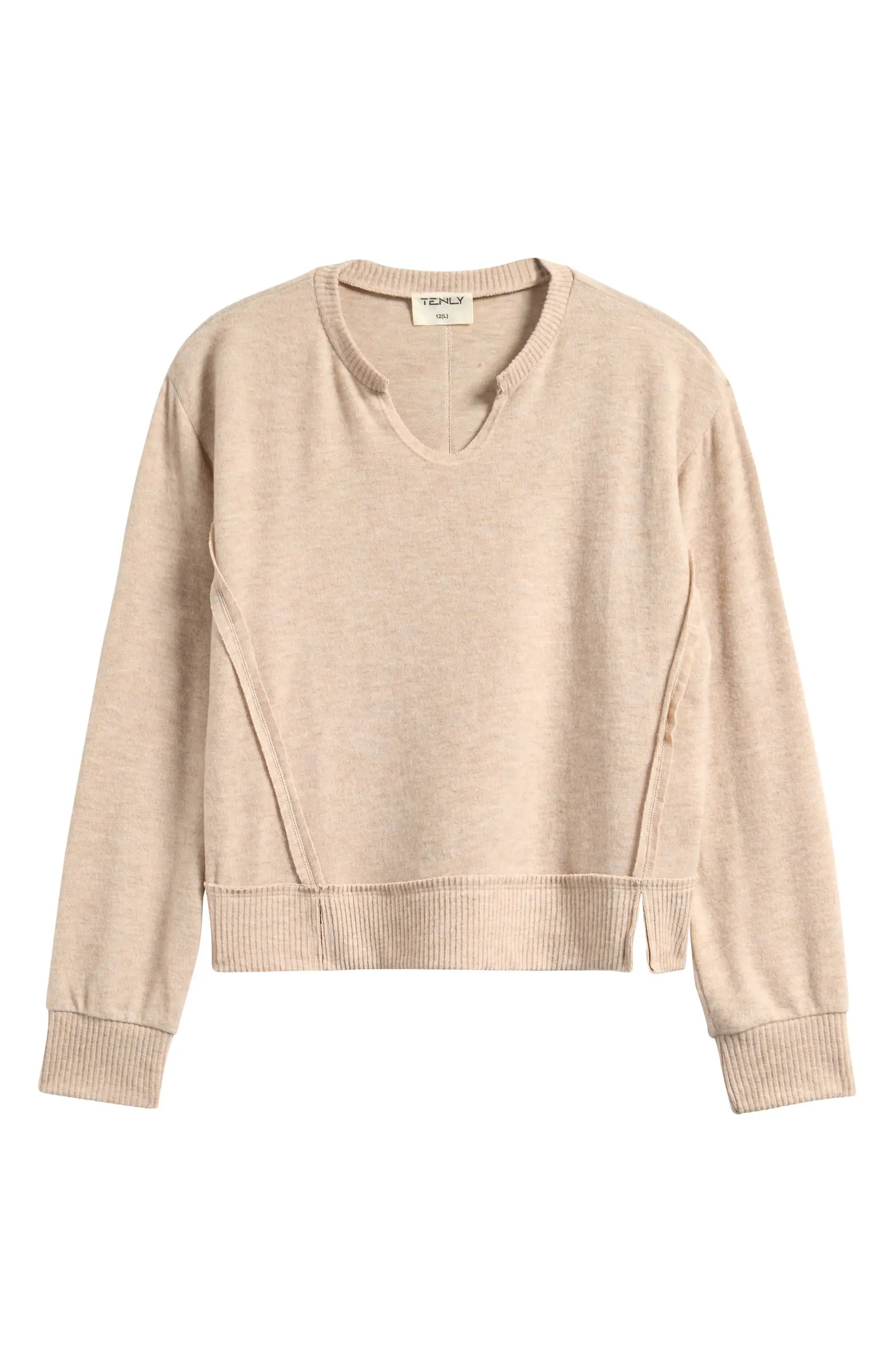 Kids' Long Sleeve Hacci Top | Nordstrom