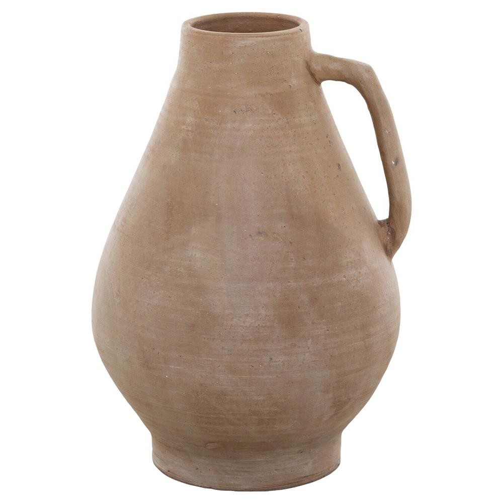 Sesto Aged Natural Terracotta Vessel | Kathy Kuo Home