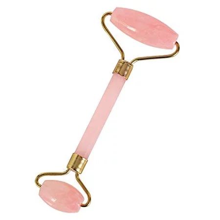 Coolmade Jade Roller Massager Natural Rose Quartz Facial Roller Massage Body Slimming Tool(Pink) | Walmart (US)