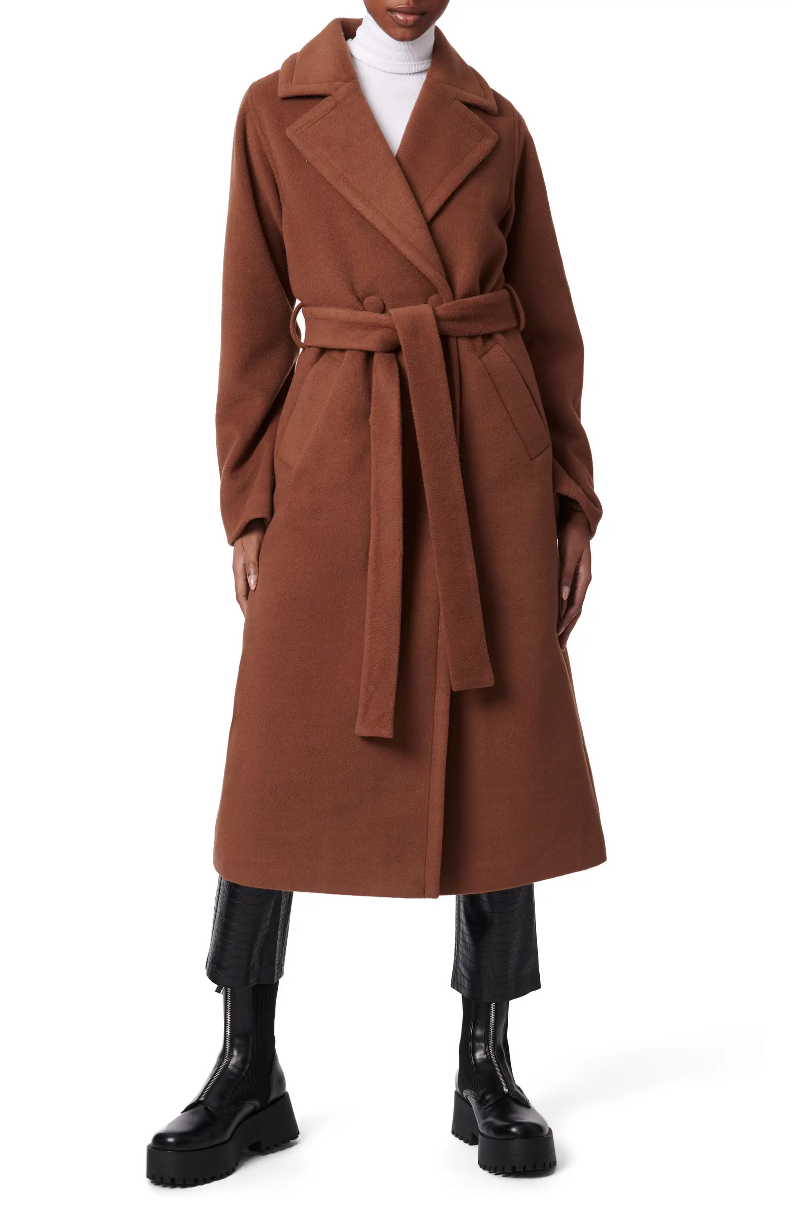 Double Breasted Belted Coat | Nordstrom