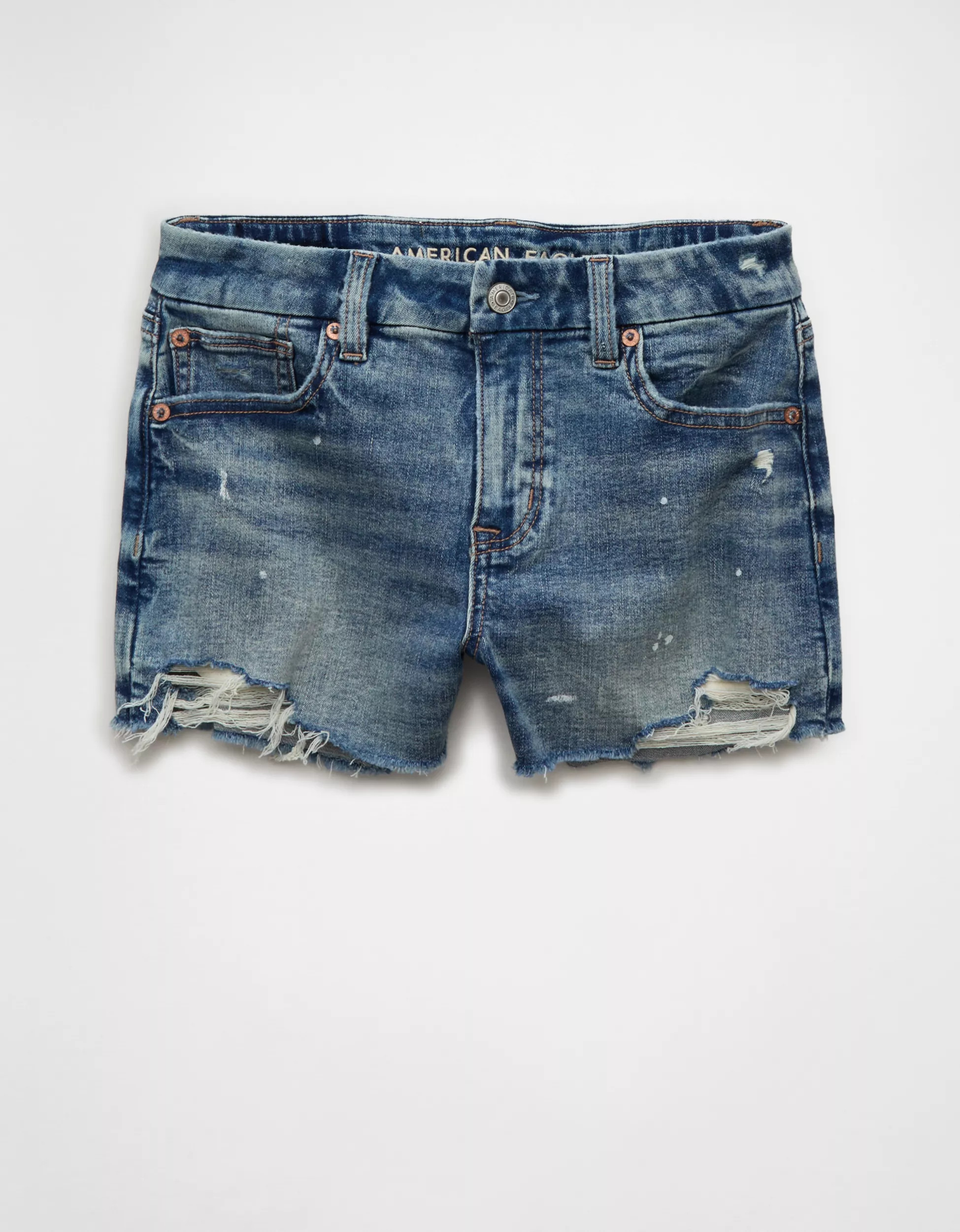 AE Next Level Curvy High-Waisted Shortie | American Eagle Outfitters (US & CA)