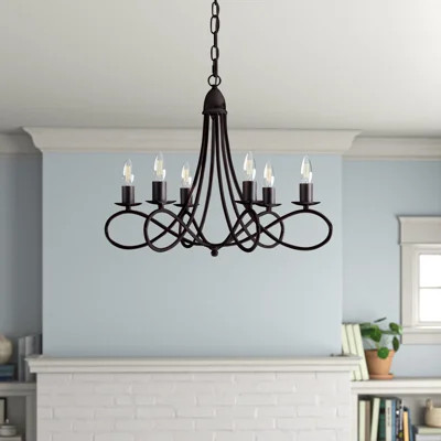 Macarthur 6 - Light Candle Style Classic / Traditional Chandelier | Wayfair North America