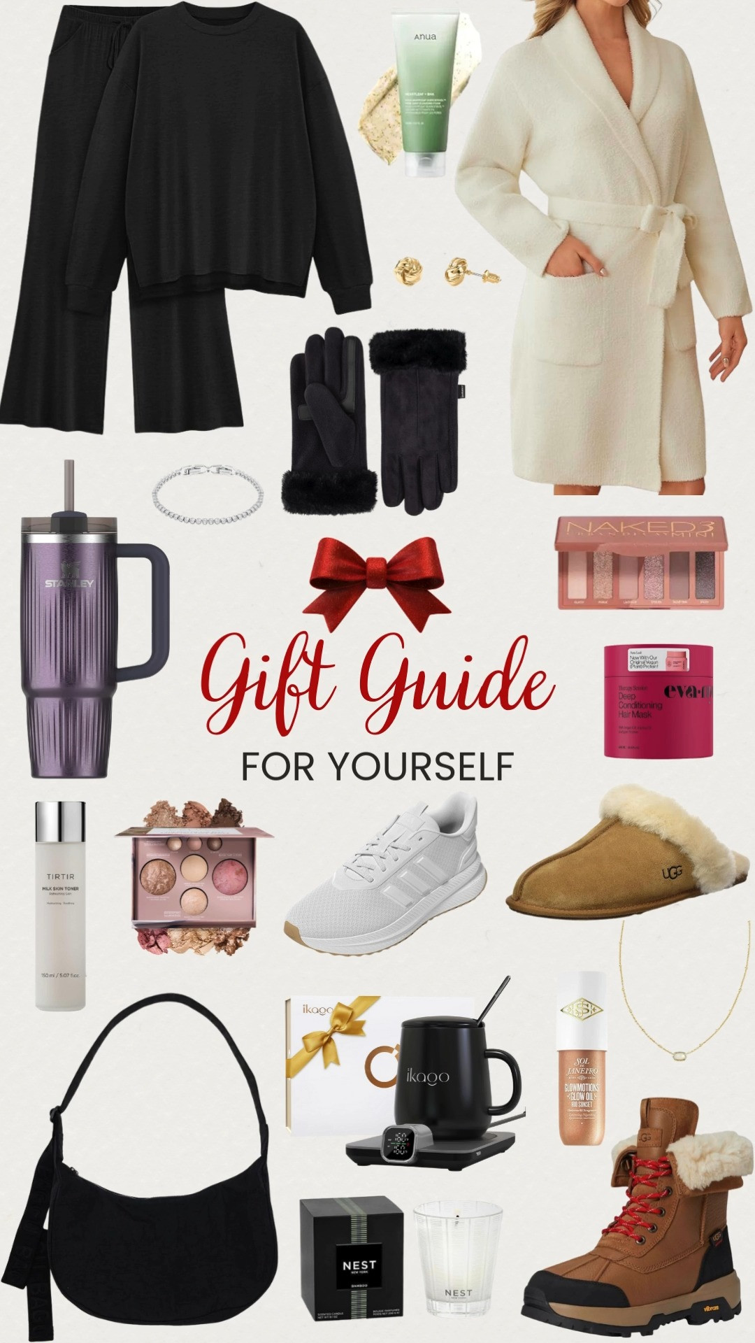 A gift guide made for you ✨ From cozy loungewear and everyday beauty to timeless jewelry and practical favorites. Because treating yourself is always worth it. 

 #LTKGiftGuide