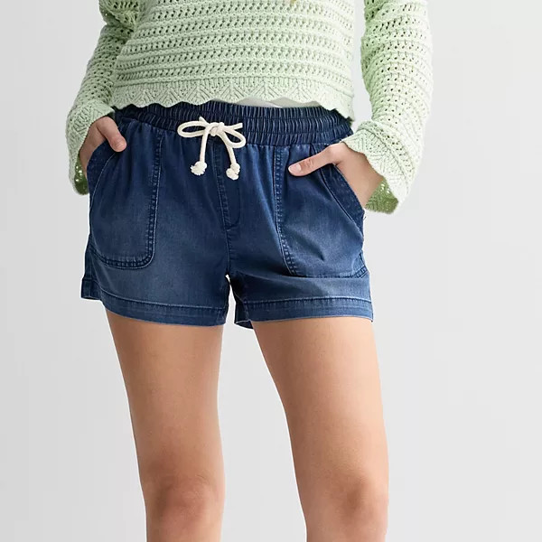 Juniors' SO\u00ae High Rise Paperbag Shorts | Kohl's