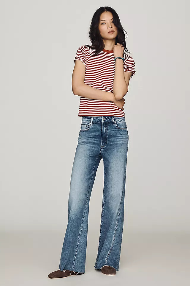 Anessa Twist-Out High-Rise Wide-Leg Jeans | Anthropologie (US)