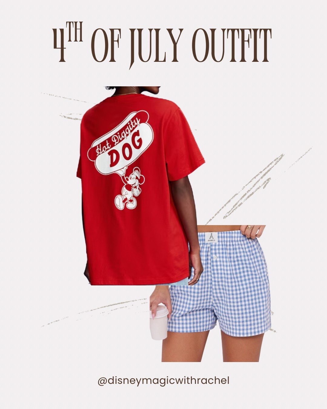 Casual Disney x old navy 4th of July outfit 
