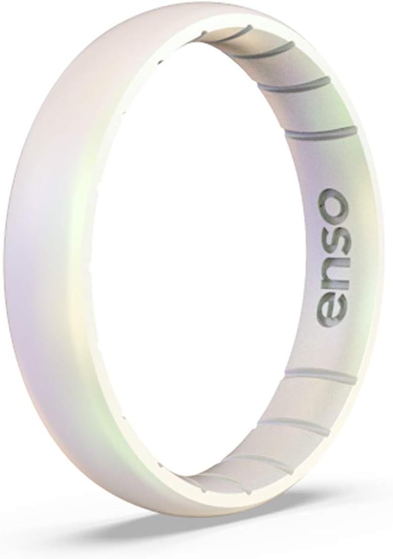 Enso Rings Thin Legend Silicone Ring | Made in The USA | Ultra Comfortable, Breathable, and Safe ... | Amazon (US)