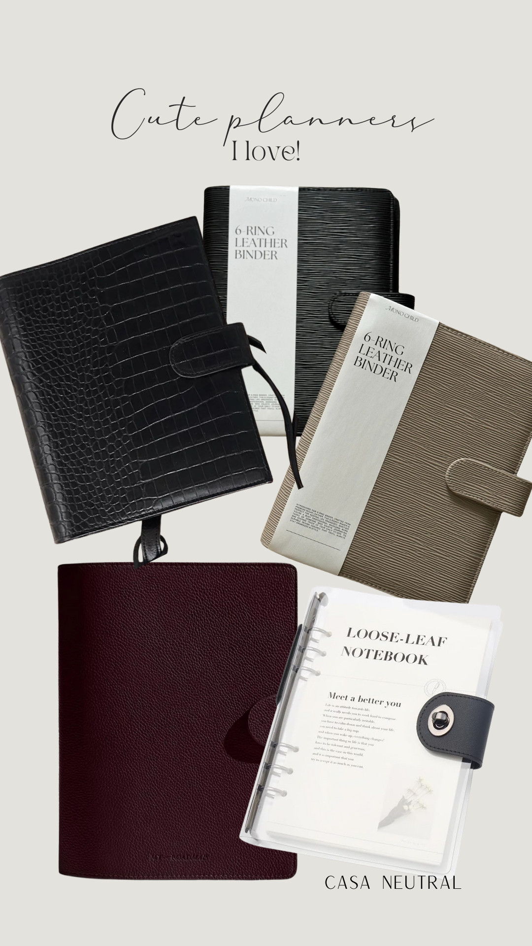 Cute planners 

 #LTKfitnessgoals #LTKWorkwear #LTKTravel