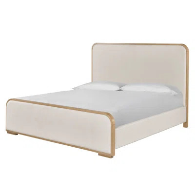 King Upholstered Panel Bed | Perigold