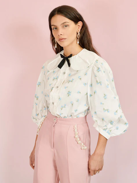 DREAM Lapis Shell Blouse | Sister Jane (UK)