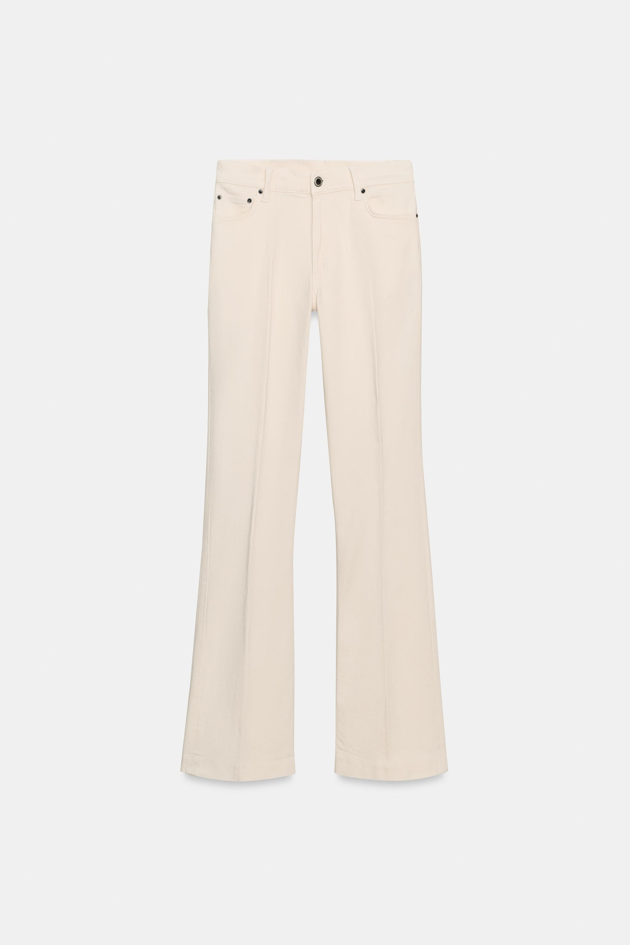 ZW COLLECTION MID-RISE BOOTCUT JEANS | Zara US