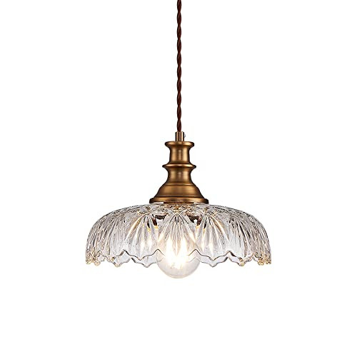 HDDFL Vintage Pendant Lights Fixture Modern Pendant Lighting Fixtures Hanging Lamp for Kitchen Island Bedroom Living Room Hallway | Amazon (US)