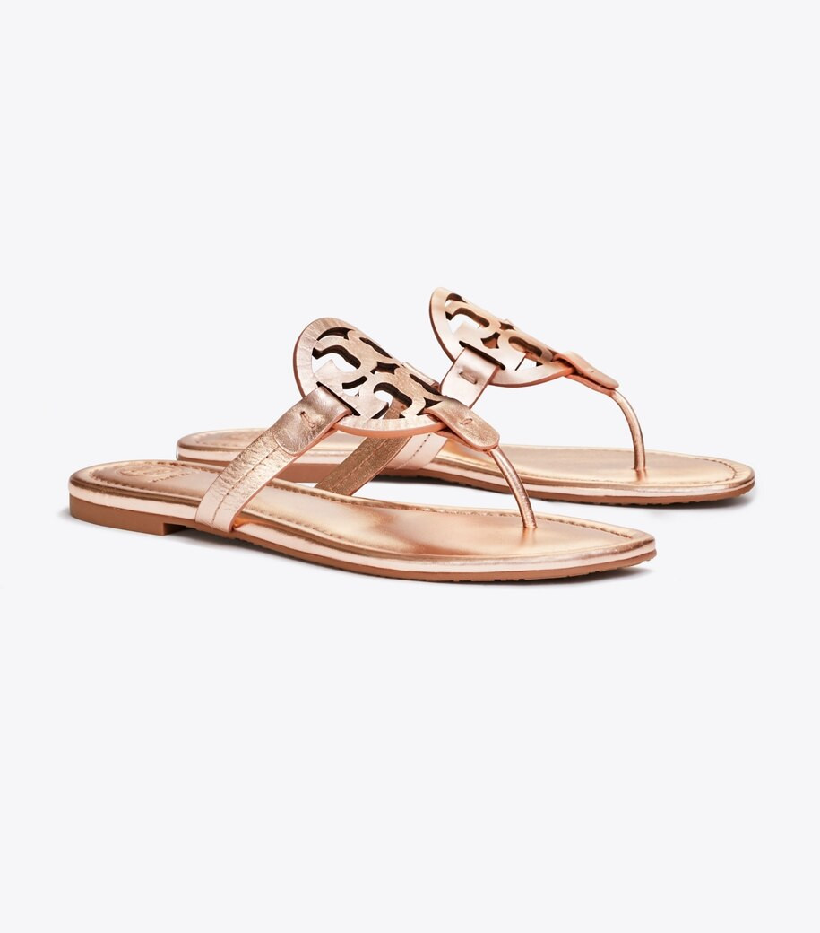Miller Sandal, Metallic Leather | Tory Burch (US)