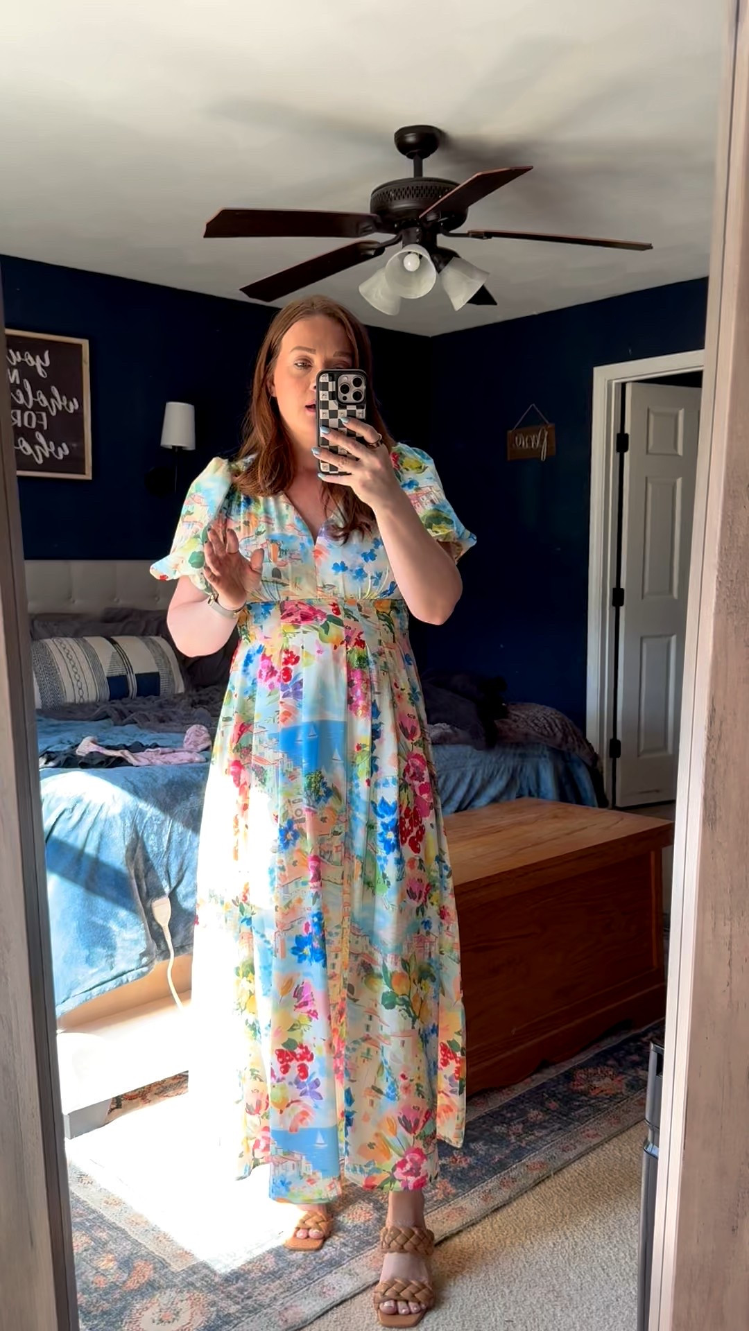 This dress is as close as I’ll be getting to the Mediterranean anytime soon and it’s perfect for evening dinners on the patio! Wearing a smalll

#LTKTravel #LTKootd #LTKgrwm