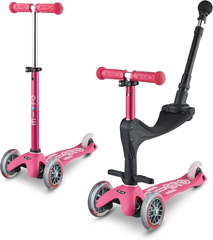 Micro Scooters | Mini 3in1 Deluxe Push Along Children's Trike | Toddler Scooter with Seat | 12mth... | Amazon (UK)