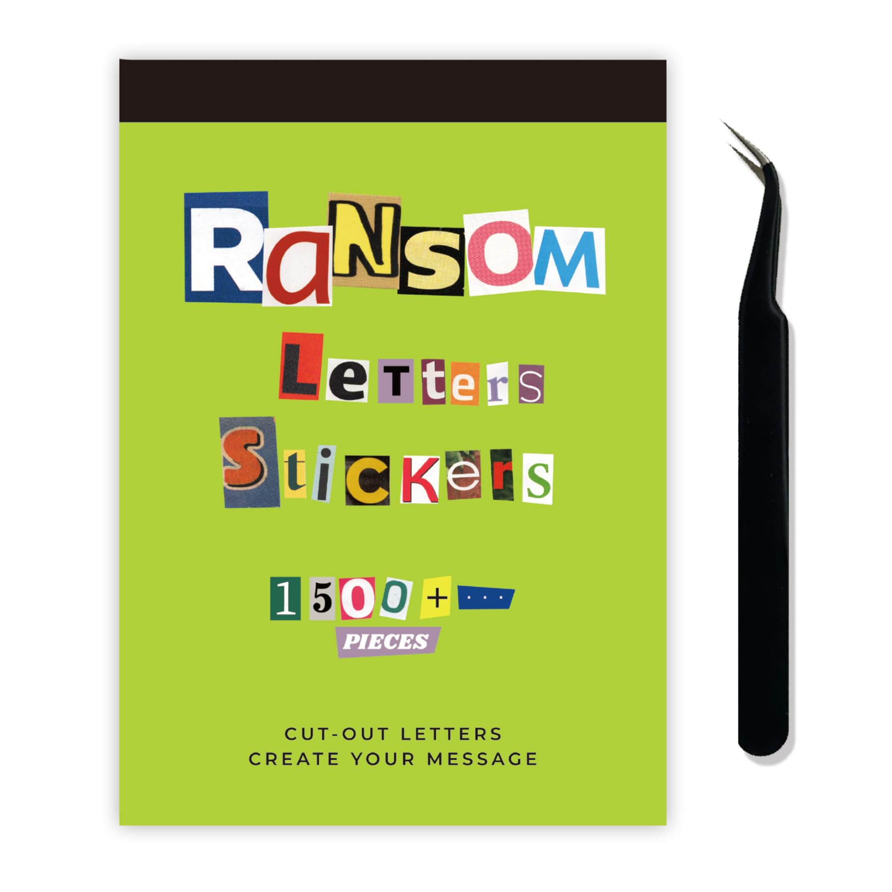1500Pcs Alphabet Letter Stickers-Ransom Note Style Stickers for Scrapbooking, Scrapbook Supplies,... | Amazon (US)