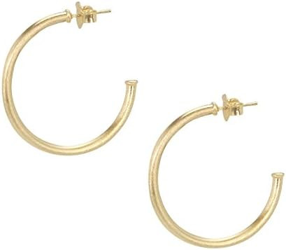 Sheila Fajl Smaller Favorite tubular Hoop Earrings  | Amazon (US)