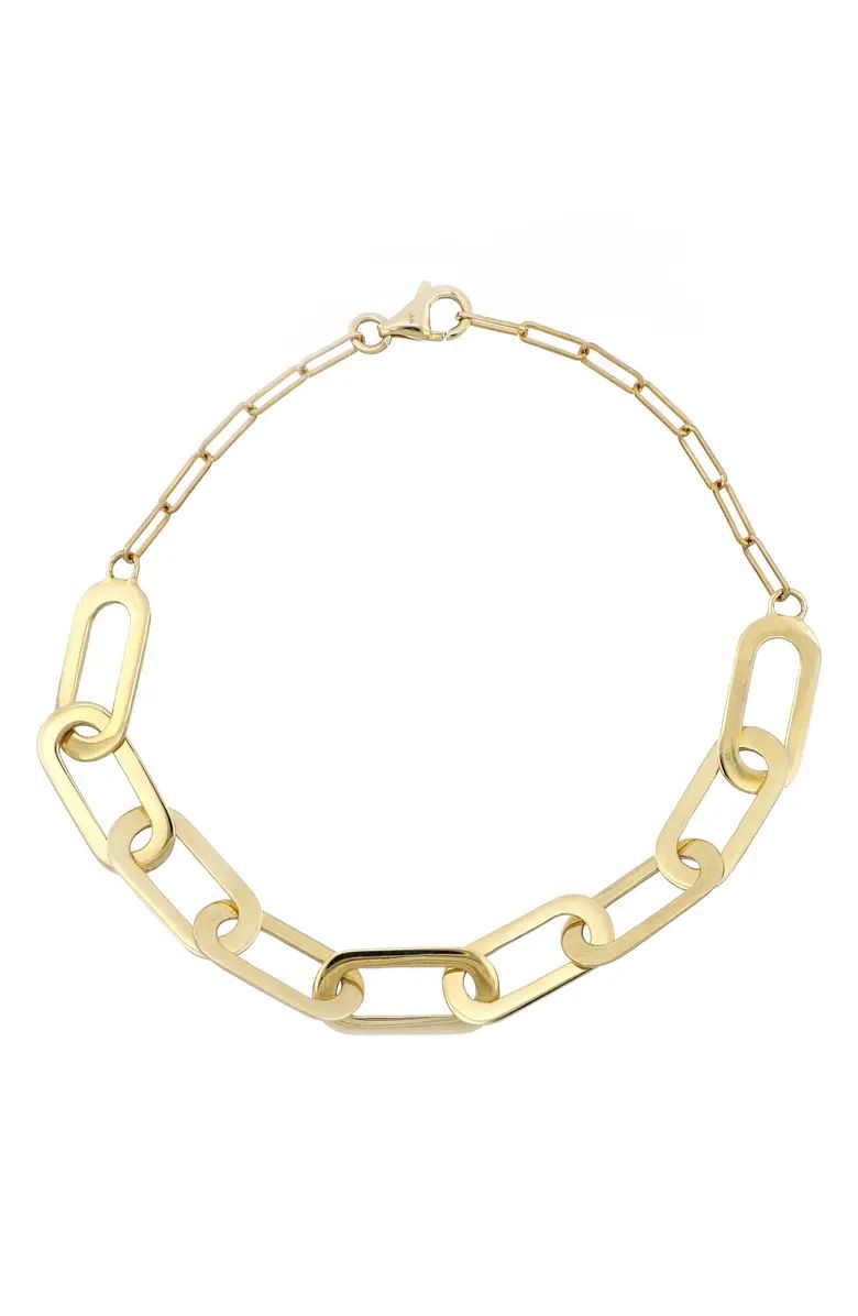 Ofira 14K Gold Two Chains Link Bracelet | Nordstrom