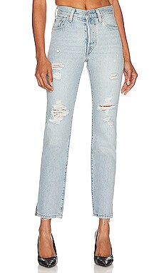 LEVI'S 501 Straight in Around Here from Revolve.com | Revolve Clothing (Global)