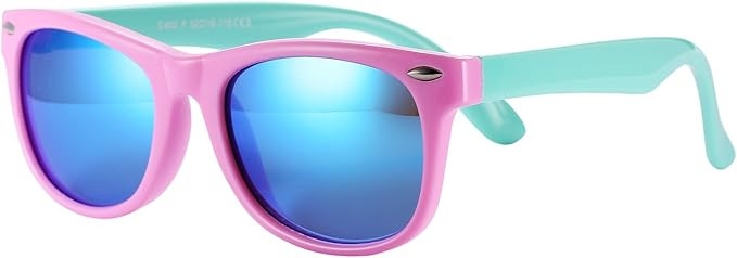 Pro Acme TPEE Rubber Flexible Kids Polarized Sunglasses Age 3-10 | Amazon (US)