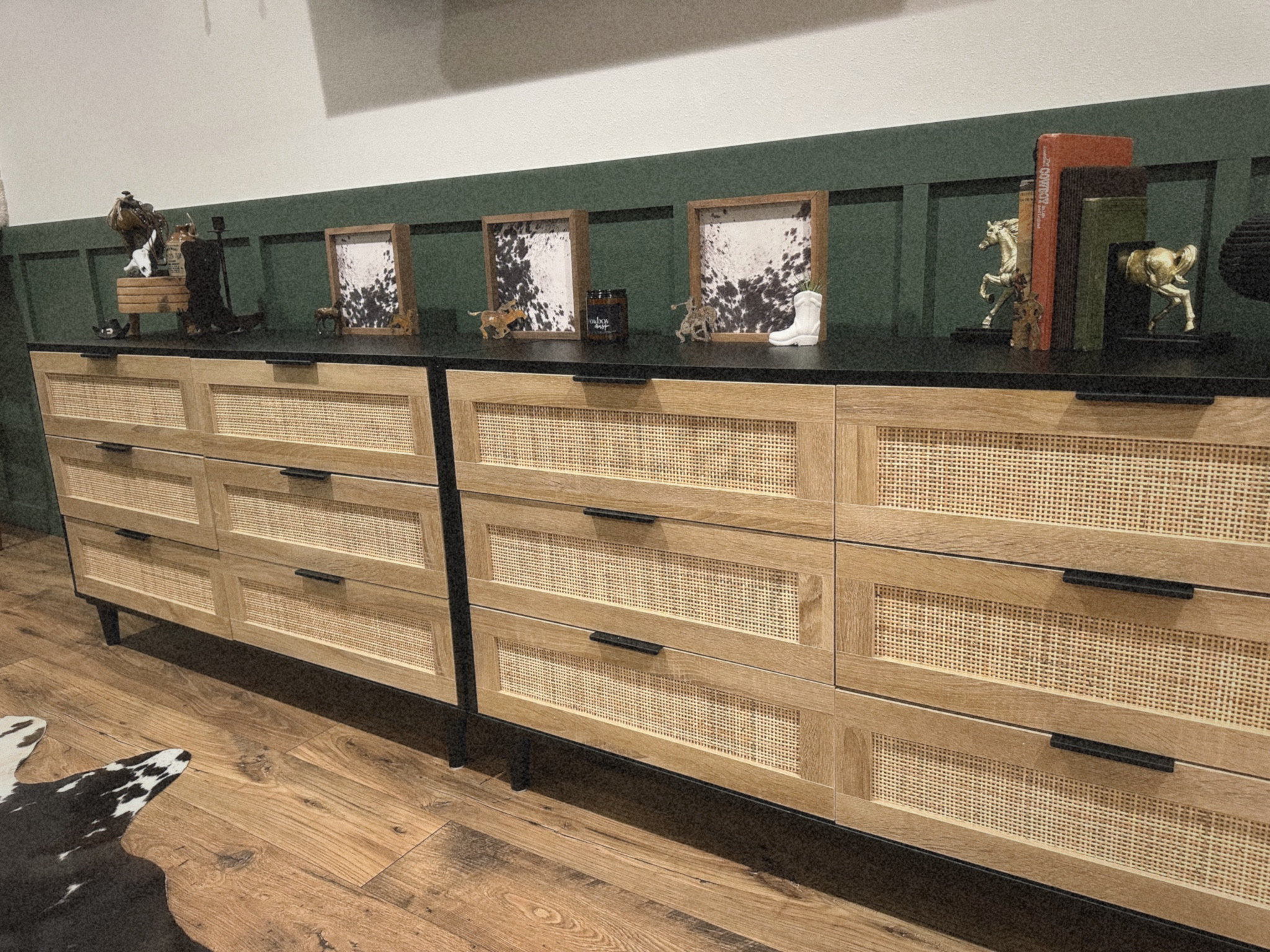 I got two of these dressers and pushed them together!🪩🫶✨

#LTKStyleTip #LTKHome