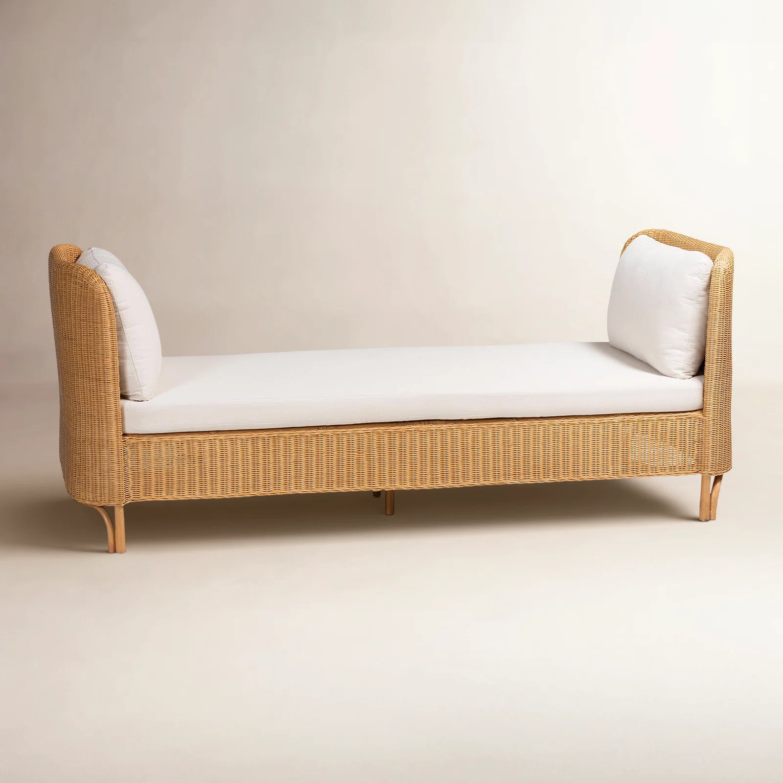 Demeatra Diva Bohemian Light Honey Rattan Daybed | Wayfair North America