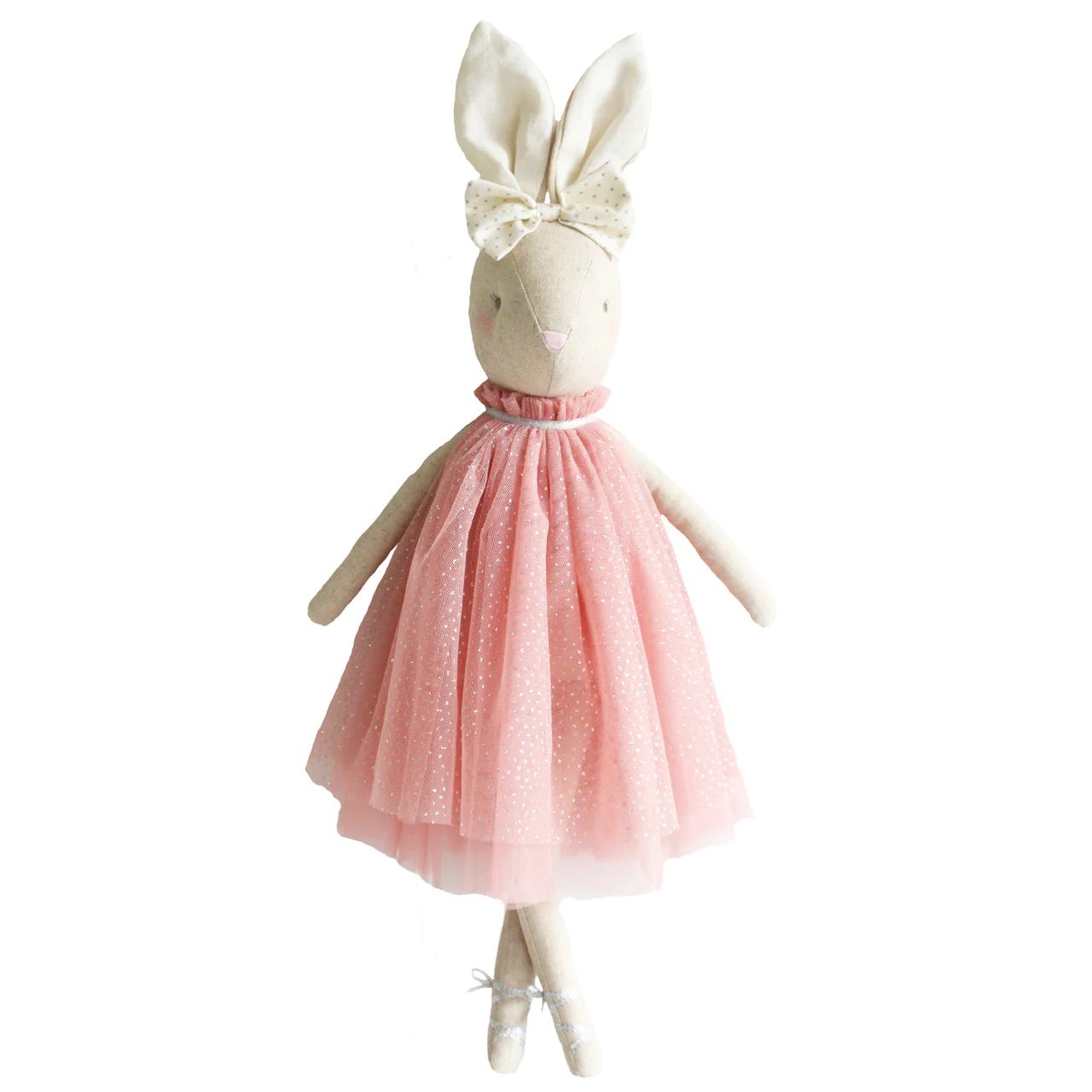 Alimrose Daisy Bunny - Blush Sparkle | JoJo Mommy