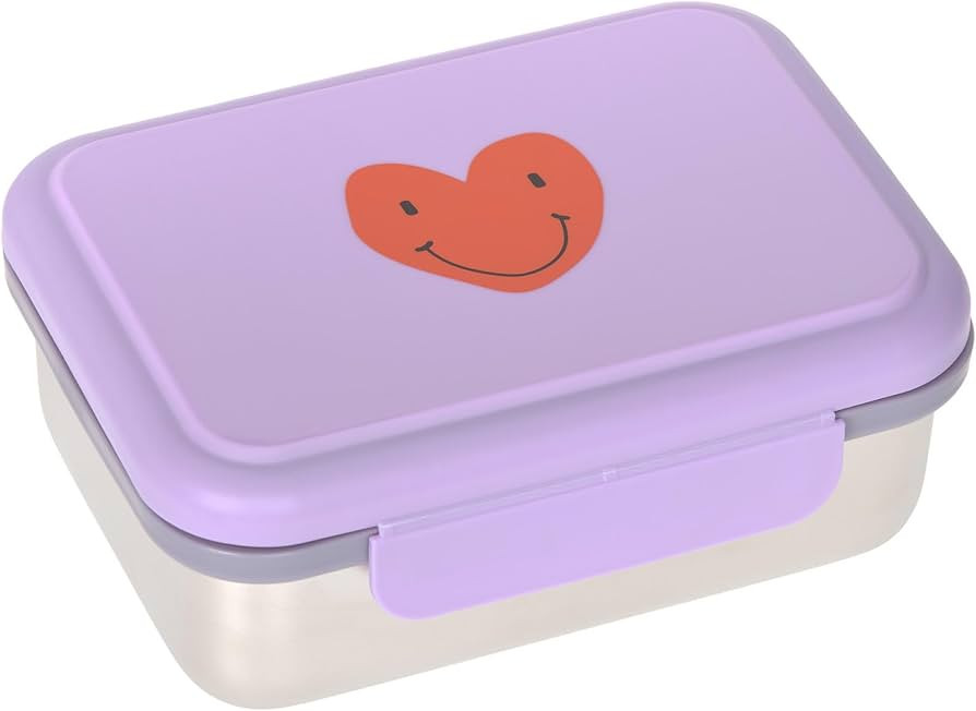 LÄSSIG Children’s Lunch Box, Stainless Steel Breakfast Box, Sustainable, for Nursery, School, ... | Amazon (DE)