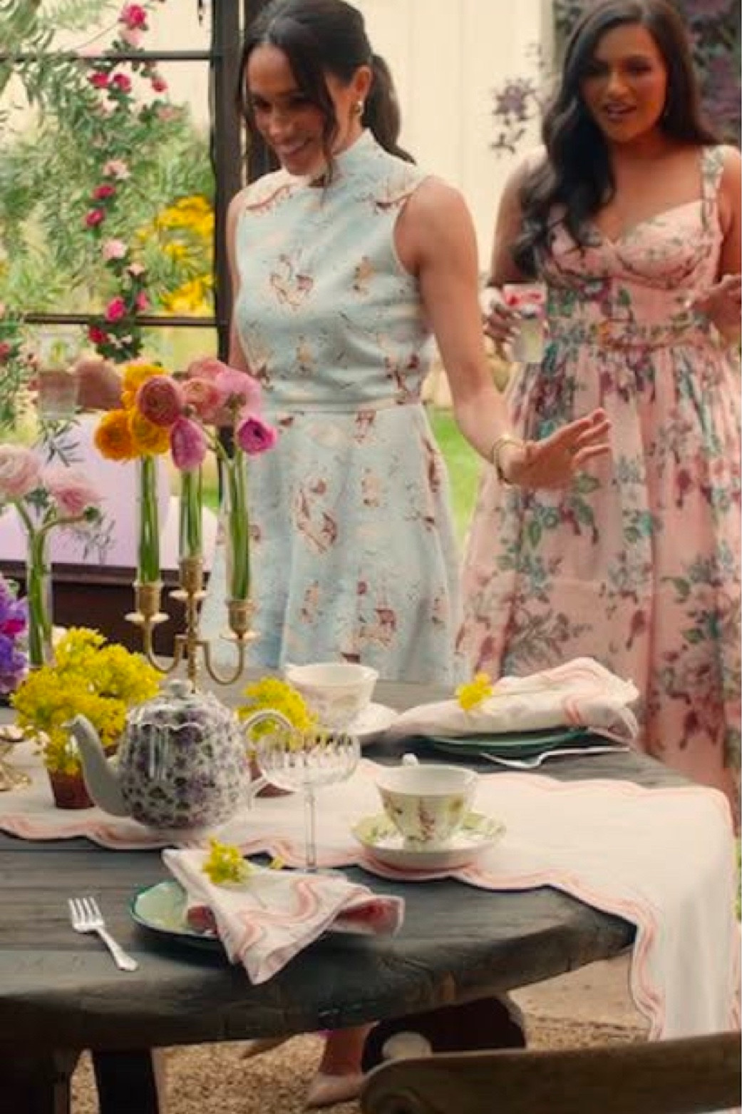 The table runner and napkins as seen on Meghan markles new show, with love Meghan. 
Meghan markle. Royal style. At hold with the royals. Affordable home style  

#LTKHome #LTKFindsUnder50 #LTKFindsUnder100