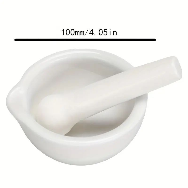 1pc Ceramic Grinding Bowl With Grinding Rod, Milk Bowl Pounding Jar, Grinding Rod Pestle, Mortar ... | Temu Affiliate Program