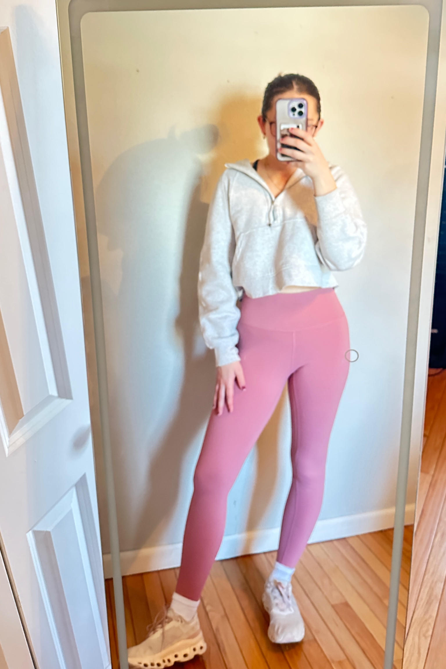 casual pink fit 💗💗💗 this scuba half zip from lululemon is a great closet staple! // amazon finds // amazon activewear // women’s fashion // amazon fashion // activewear // onclouds // running shoes // pink // amazon finds // amazon must haves // wardrobe stables // amazon favorites // sweatshirt // 

#LTKActive #LTKFindsUnder50
