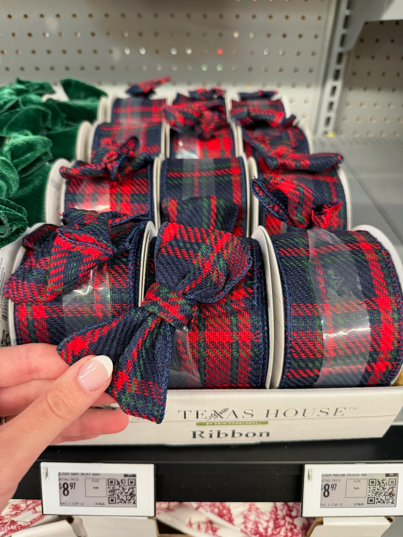 If you need some new rolls of ribbon for your gift wrapping this year, I’d HIGHLY suggest checking out your local Walmart! 🎄🎁

#walmartribbon #walmartchristmas #christmasribbon #wrappingribbon #plaidribbon #holidaywrapping #mytexashome #walmart

 

#LTKFindsUnder50 #LTKHoliday #LTKSeasonal