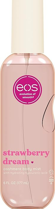 eos Cashmere Body Mist, Strawberry Dream, Body Spray for Women, Strawberry Perfume, Hair Mist, Mo... | Amazon (US)