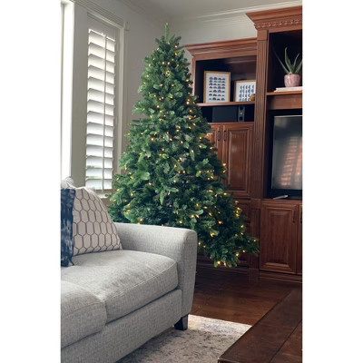 Perfect Holiday Pre-lit Spruce Tree 5ft | Target