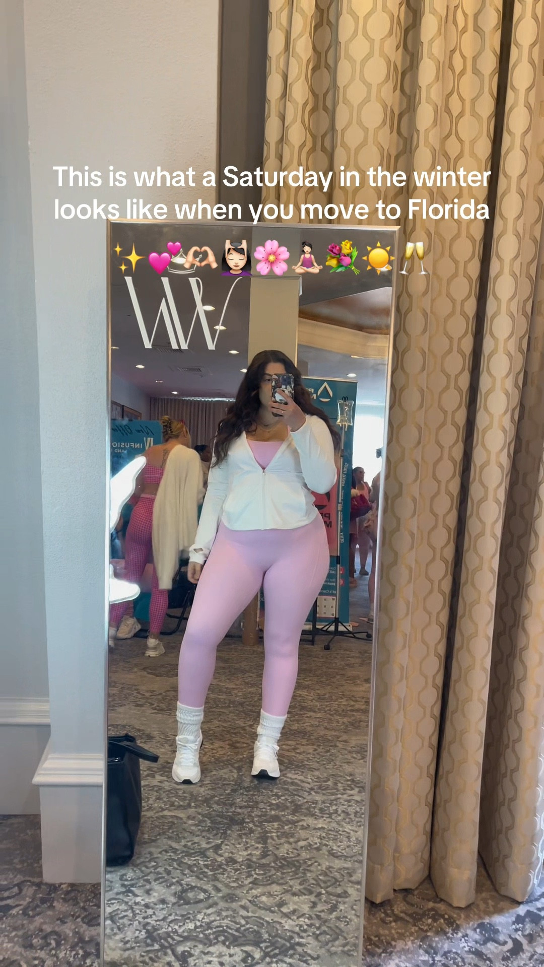 I used to think staying home was self-care.
Turns out, showing up for life is too 💕

So grateful for events like Pilates & Mocktails by @thewomeninwealth where we focused on wellness, connection, and fun all in one day 🥰

Then lunch at @disneysprings , and ending the night with sunset drinks at Bar 17 Bistro ✨
This season feels good 💕

#LTKTravel #LTKvlog #LTKdayinmylife