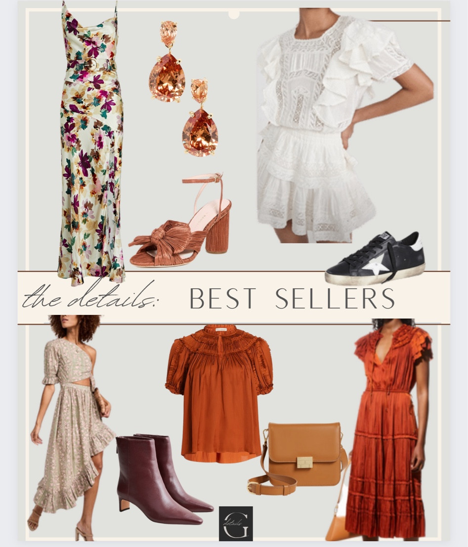 Best sellers of the week

Wedding guest
Fall outfit 
Fall fashion trends
Fall too
Fall dress
White dress
Fall boot jcrew
Fall shoes
Wedding guest heels 

#LTKSeasonal #LTKshoecrush #LTKstyletip