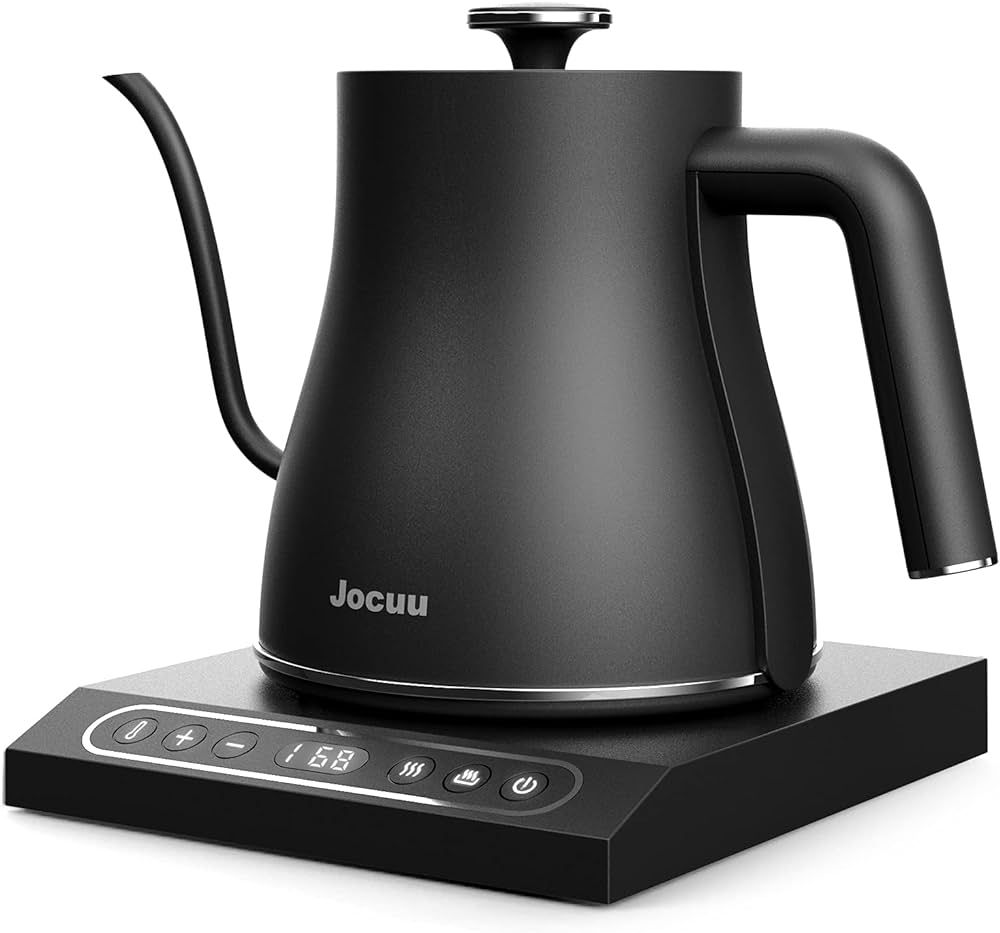 Jocuu Gooseneck Electric Pour Over Kettle with Temperature Control, Tea & Pour Over Coffee Kettle... | Amazon (US)