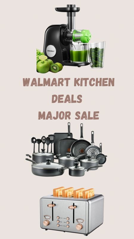 Walmart kitchen appliances on sale 

#LTKOver40 #LTKHome #LTKSaleAlert