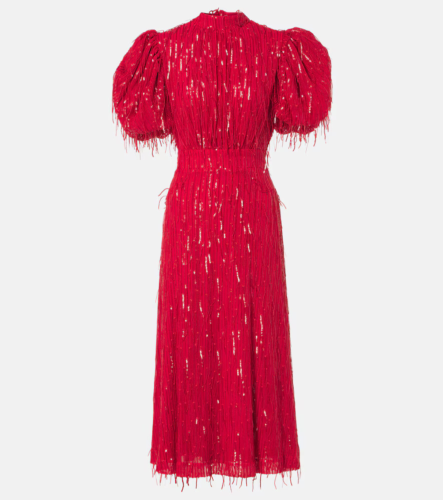 Rotate Midikleid mit Pailletten | Mytheresa (DACH)