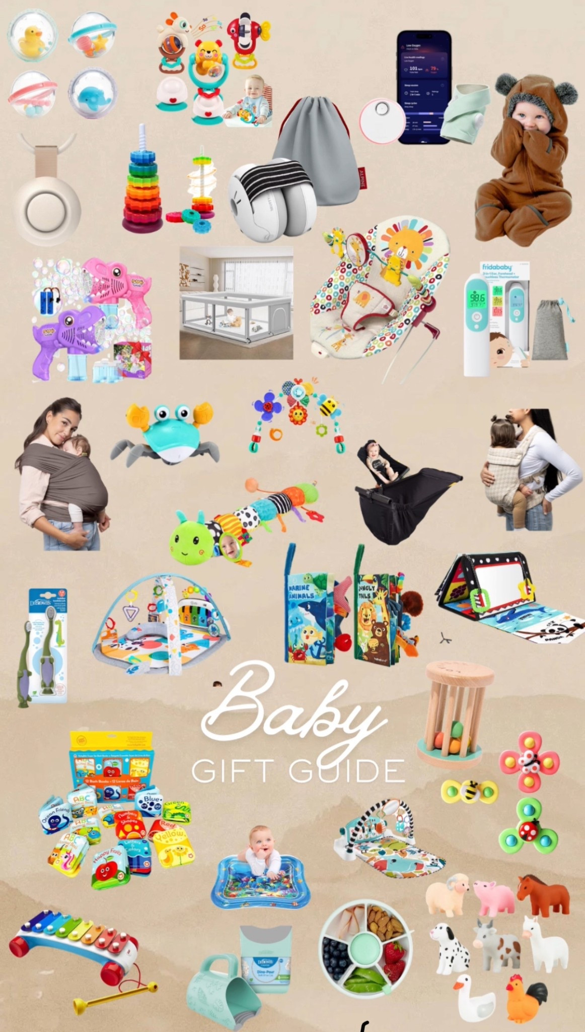 These gifts will be used over and over again for babies ages 0-12 months! If you’re looking for ideas these are at the top of my list as a mom of two!



#LTKGiftGuide #LTKBaby #LTKmomlife