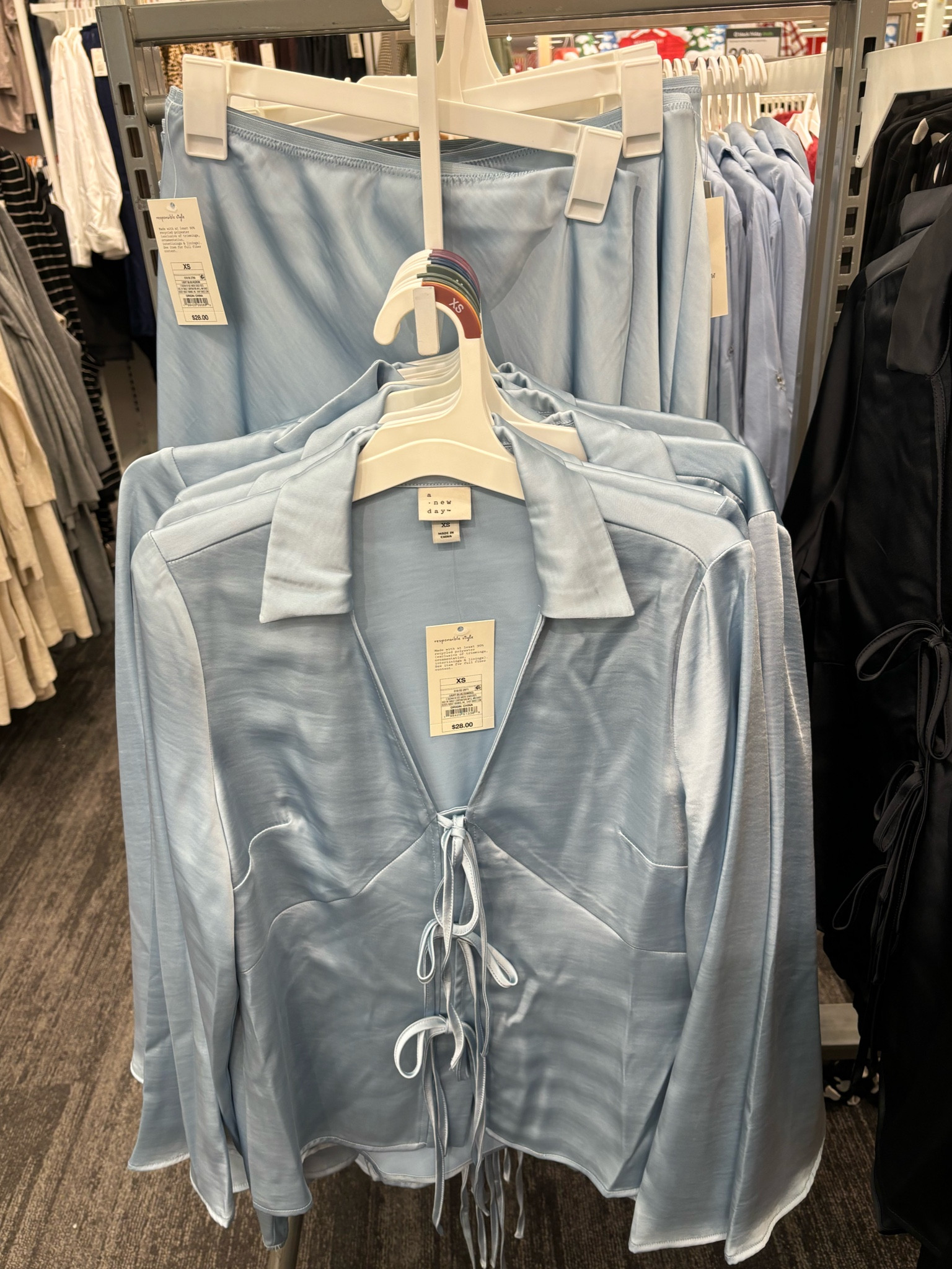 Cute set for the holidays, baby shower, baptism, etc. 

#targetstyle #targetfinds #affordablestyle #satinset #satintop #satinskirt #outfitunder50 

#LTKSaleAlert #LTKStyleTip #LTKFindsUnder50