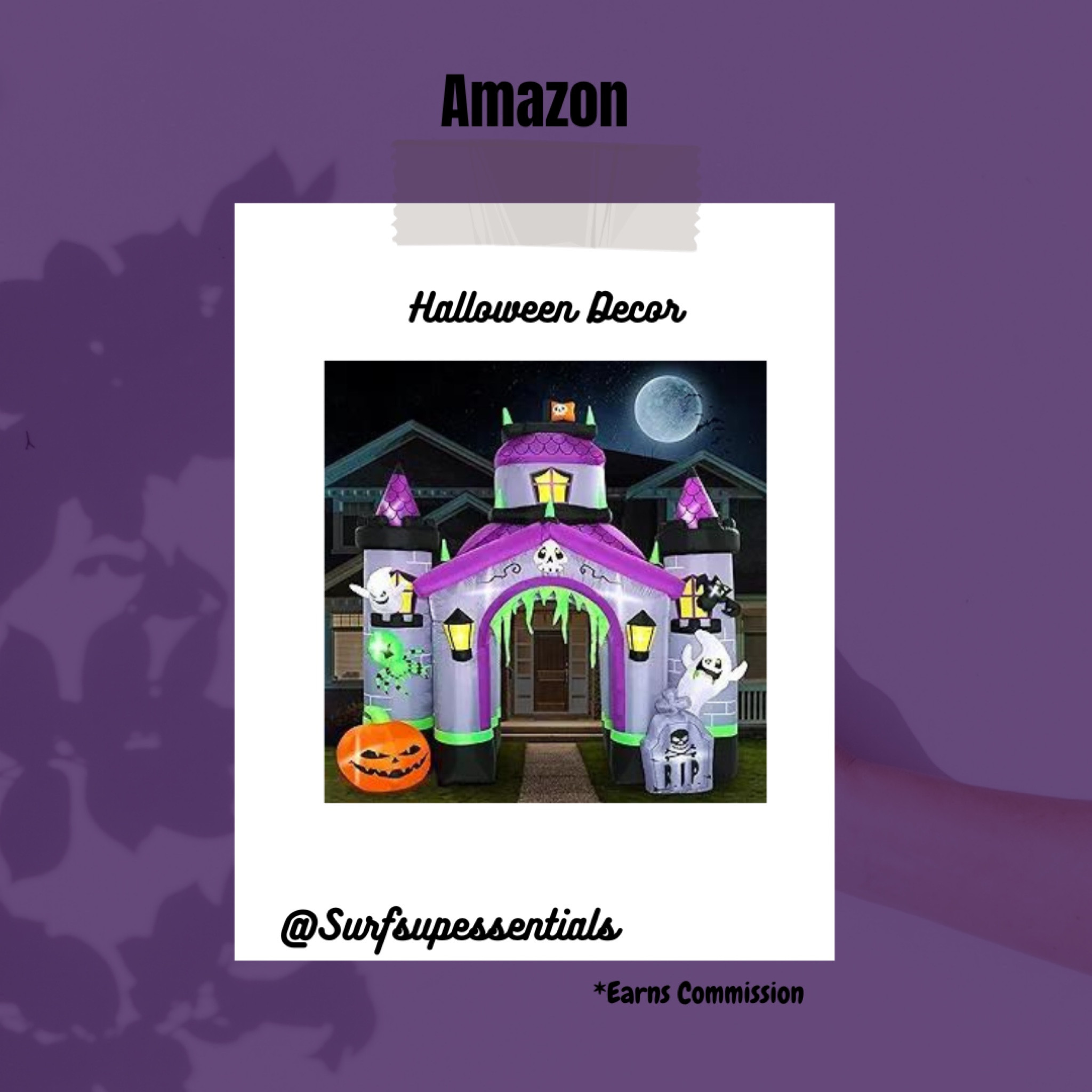 The perfect inflatable sure to be noticed by all your neighbors this season! Linked here

#LTKHalloween #LTKHome #LTKParties