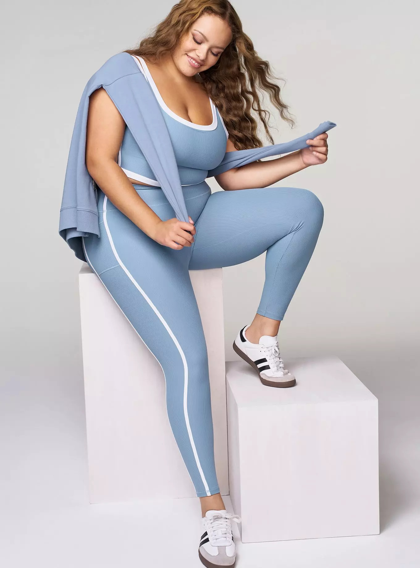 Full Length Active Legging with Piping | Torrid (US & Canada)